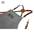 wholesale multifunctional hairdresser denim apron